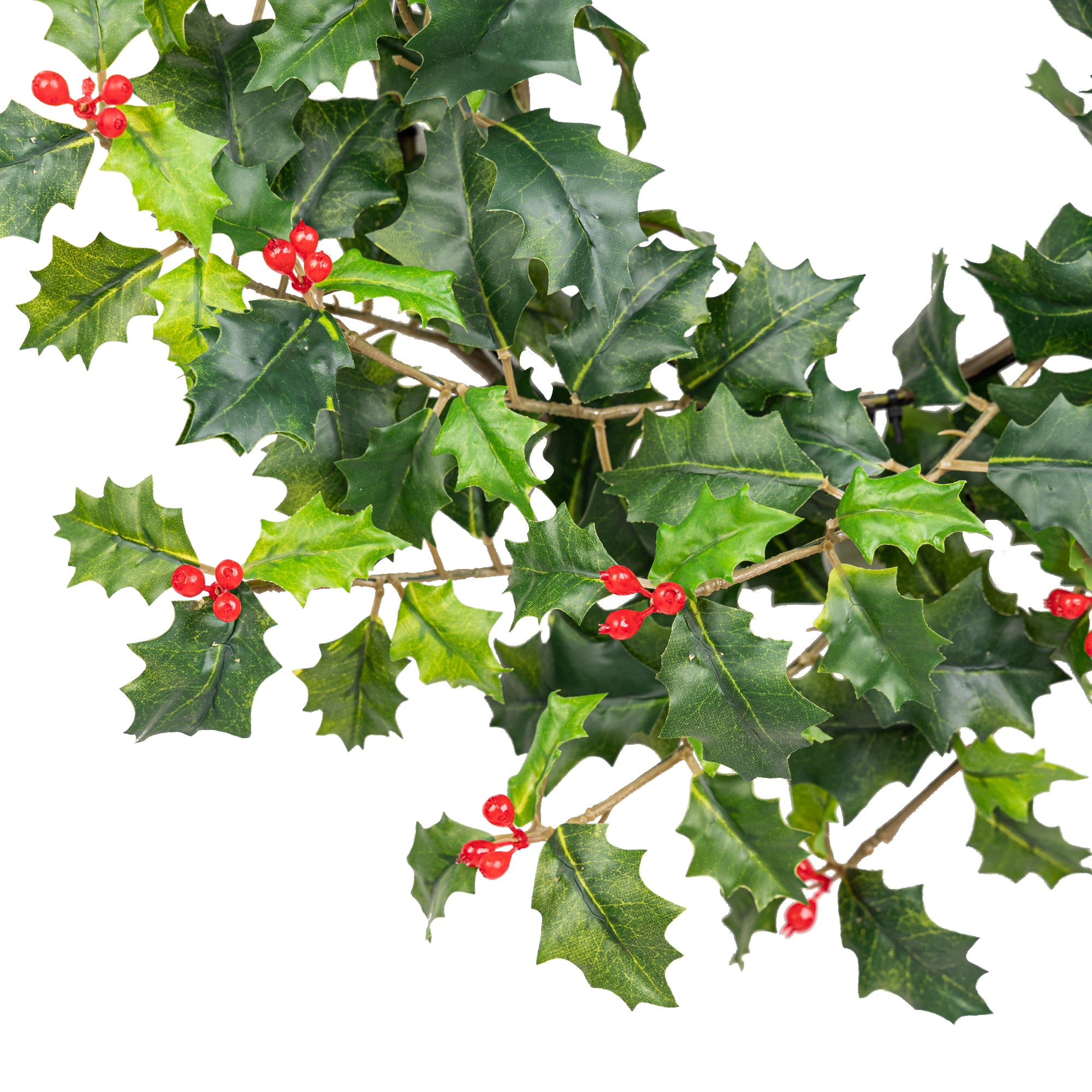 16" HOLLY BERRY WREATH