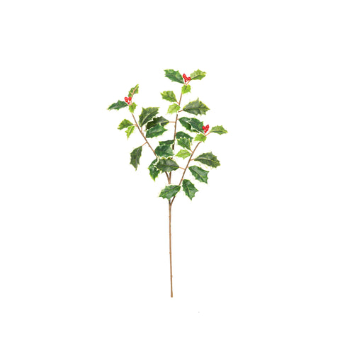 20" MINI HOLLY SPRAY