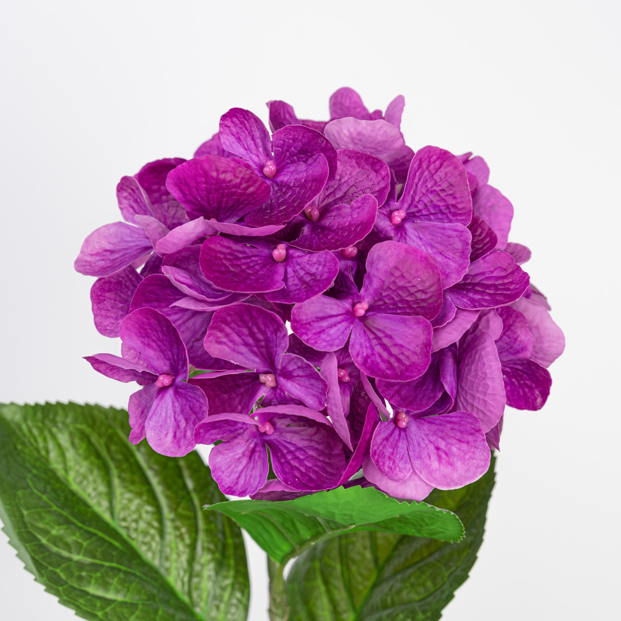 24" REAL TOUCH HYDRANGEA STEM