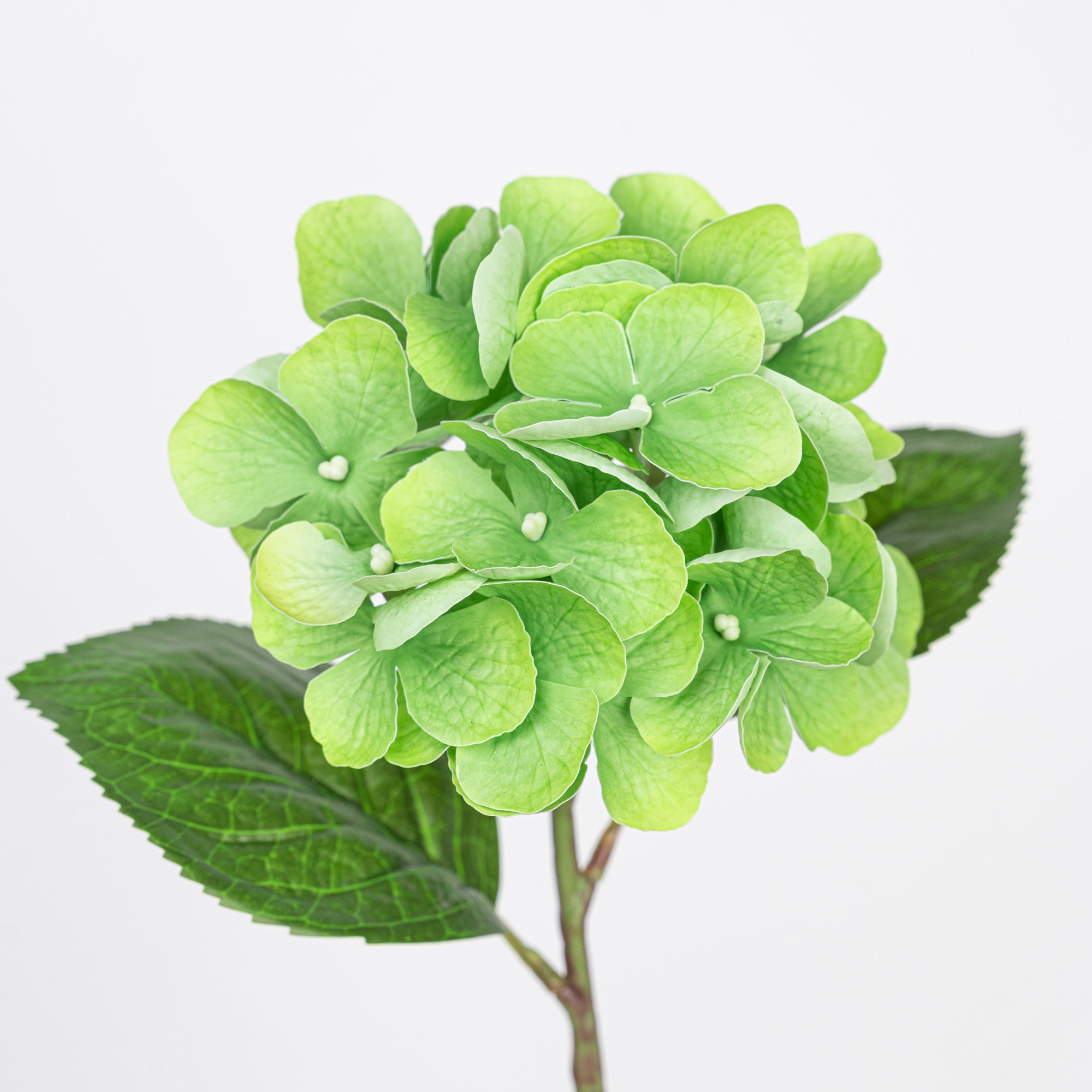 15.5" REAL TOUCH HYDRANGEA STEM