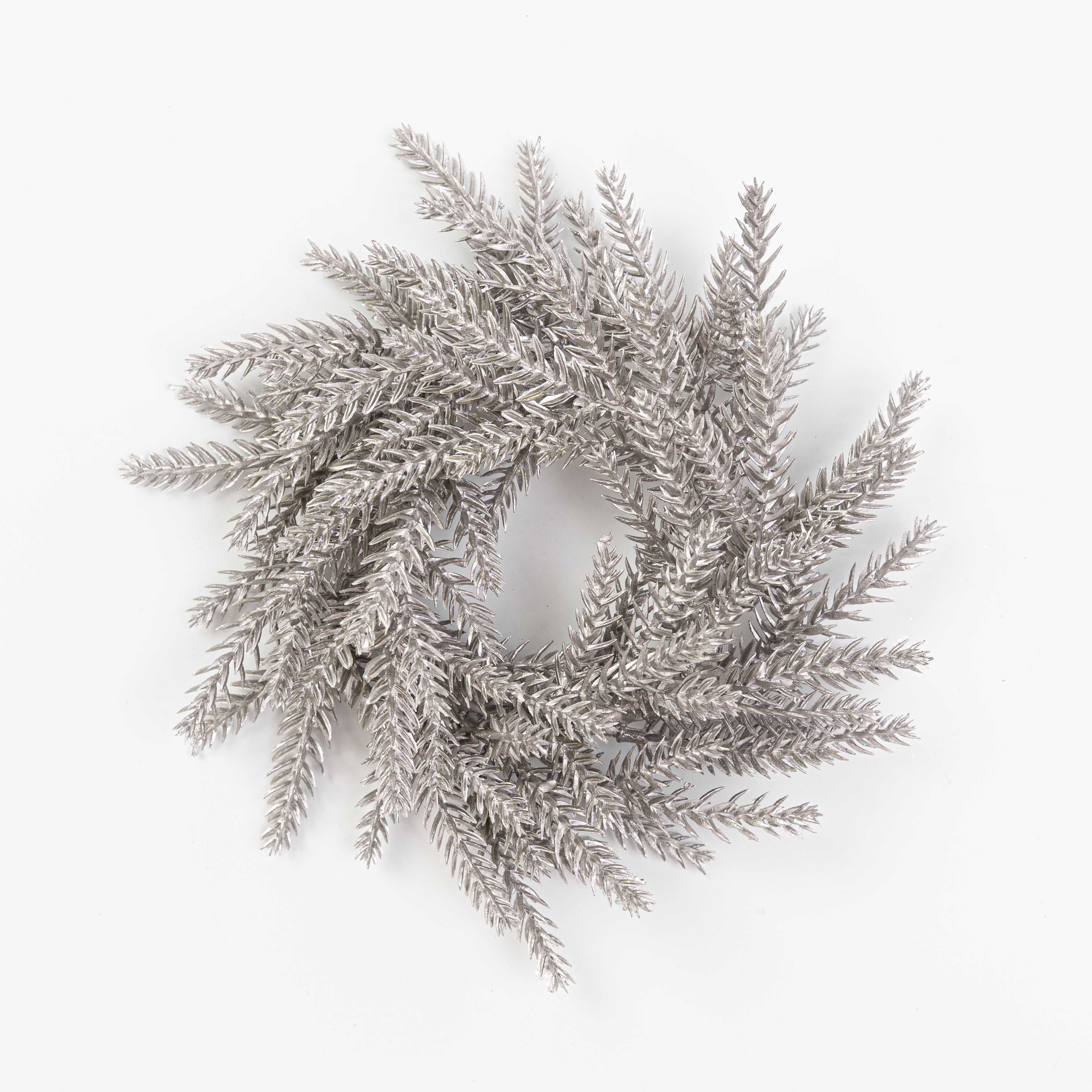 8" MINI FRASIER FIR CANDLE RING 3.5"ID
