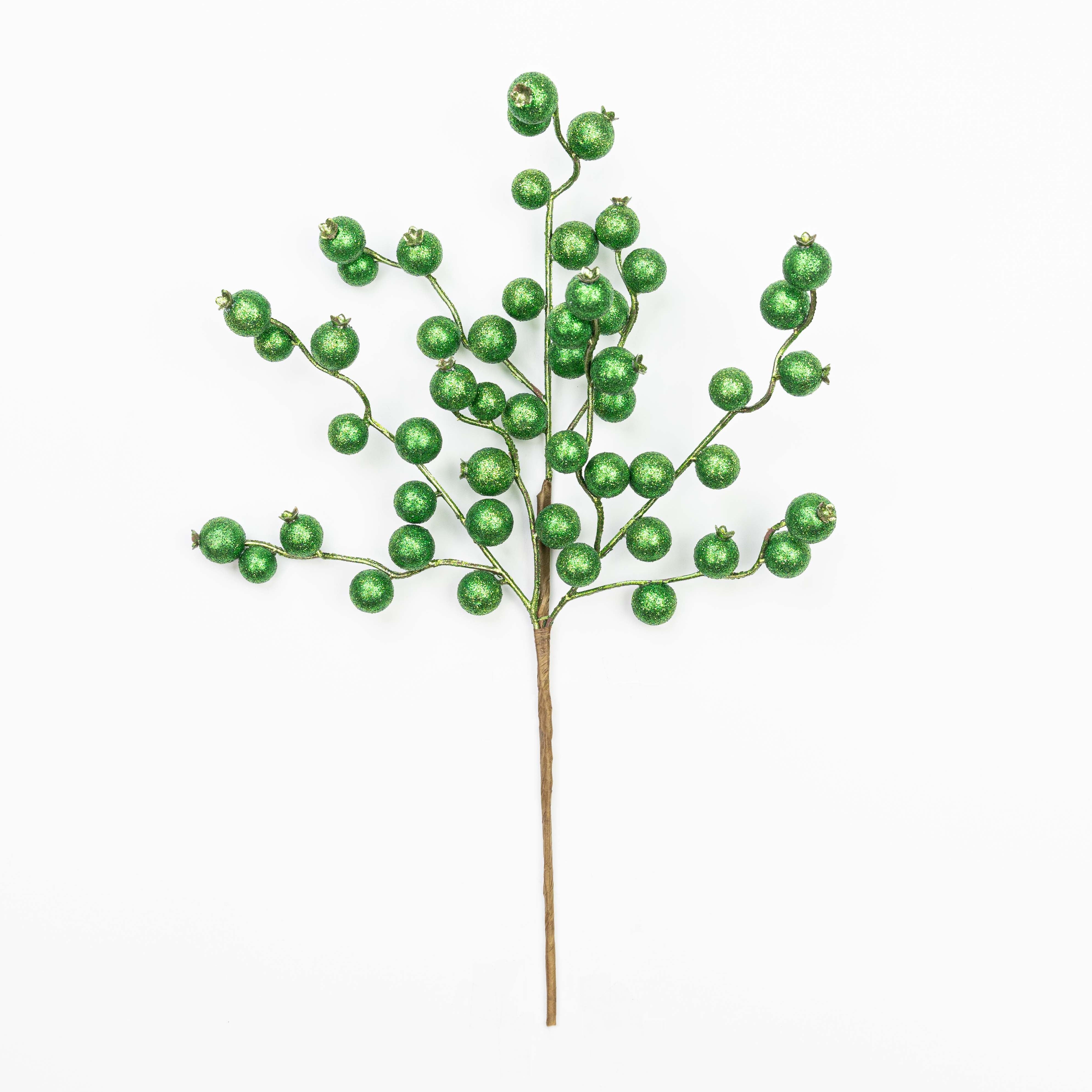 15" GLITTER BERRY PICK