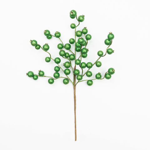 15" GLITTER BERRY PICK