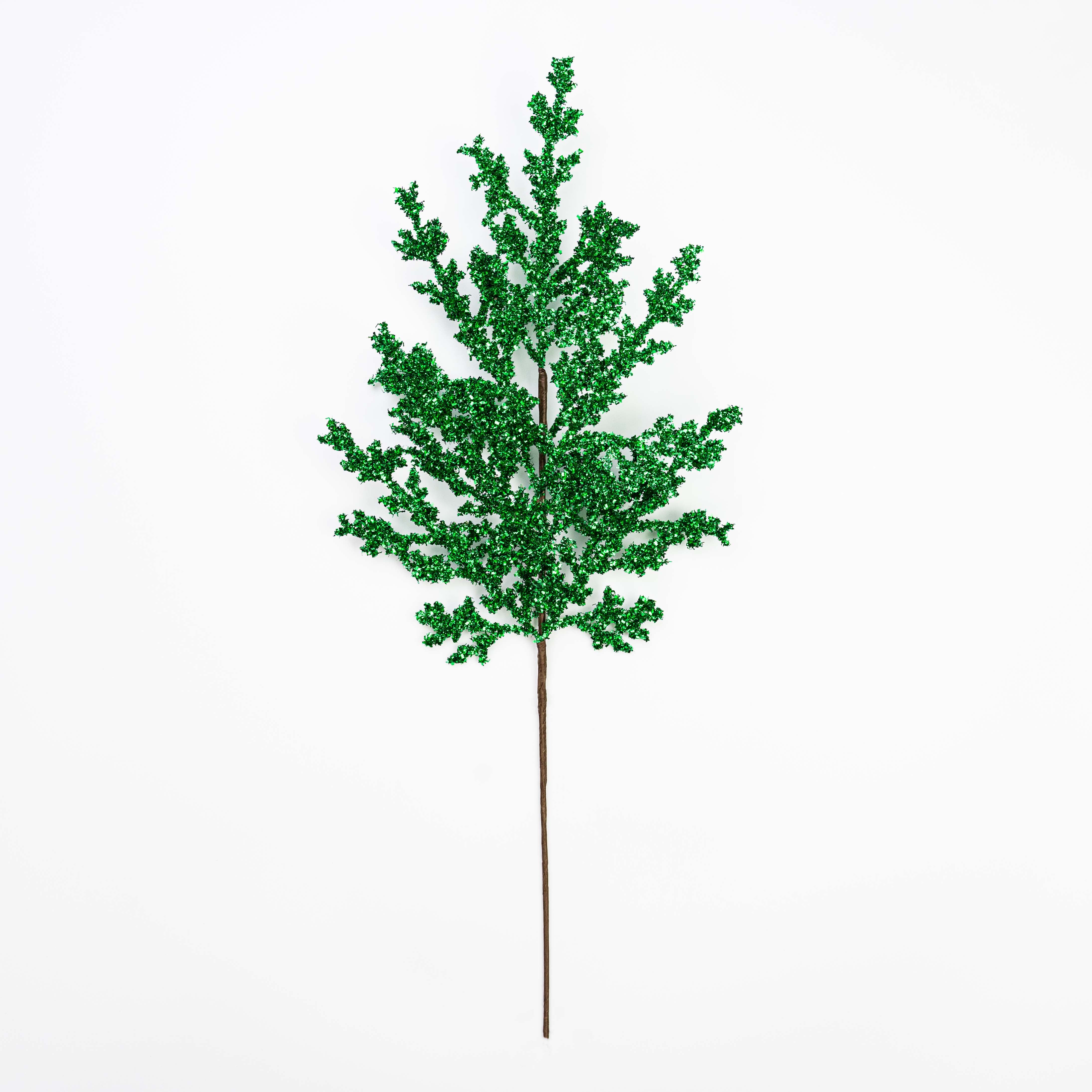 29" GLITTER CEDAR SPRAY