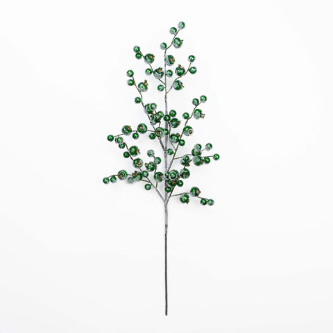 26" BEADED BERRY SPRAY