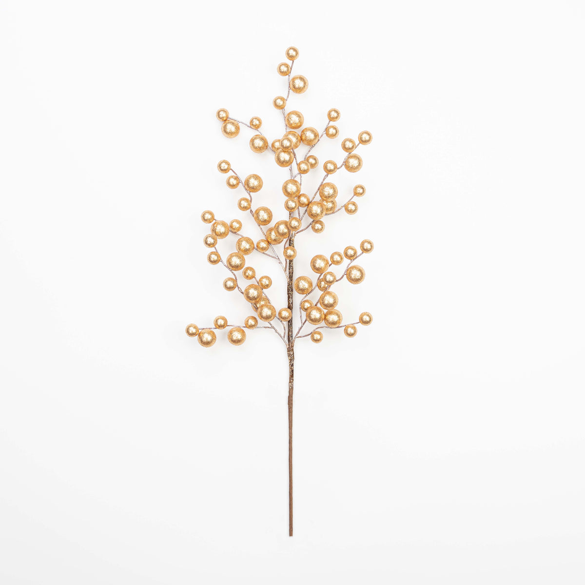 25" GLITTER BERRY SPRAY