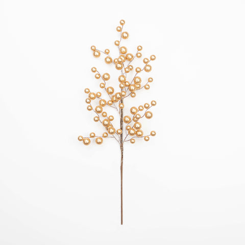 25" GLITTER BERRY SPRAY