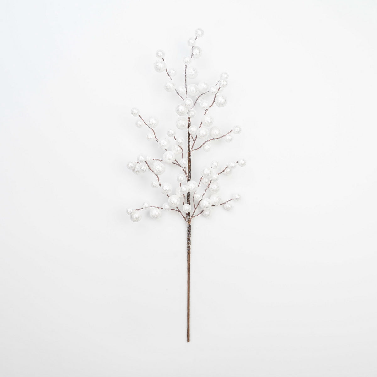 25" GLITTER BERRY SPRAY