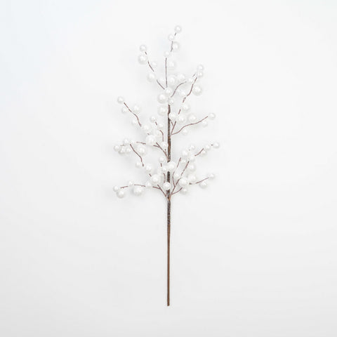 25" GLITTER BERRY SPRAY