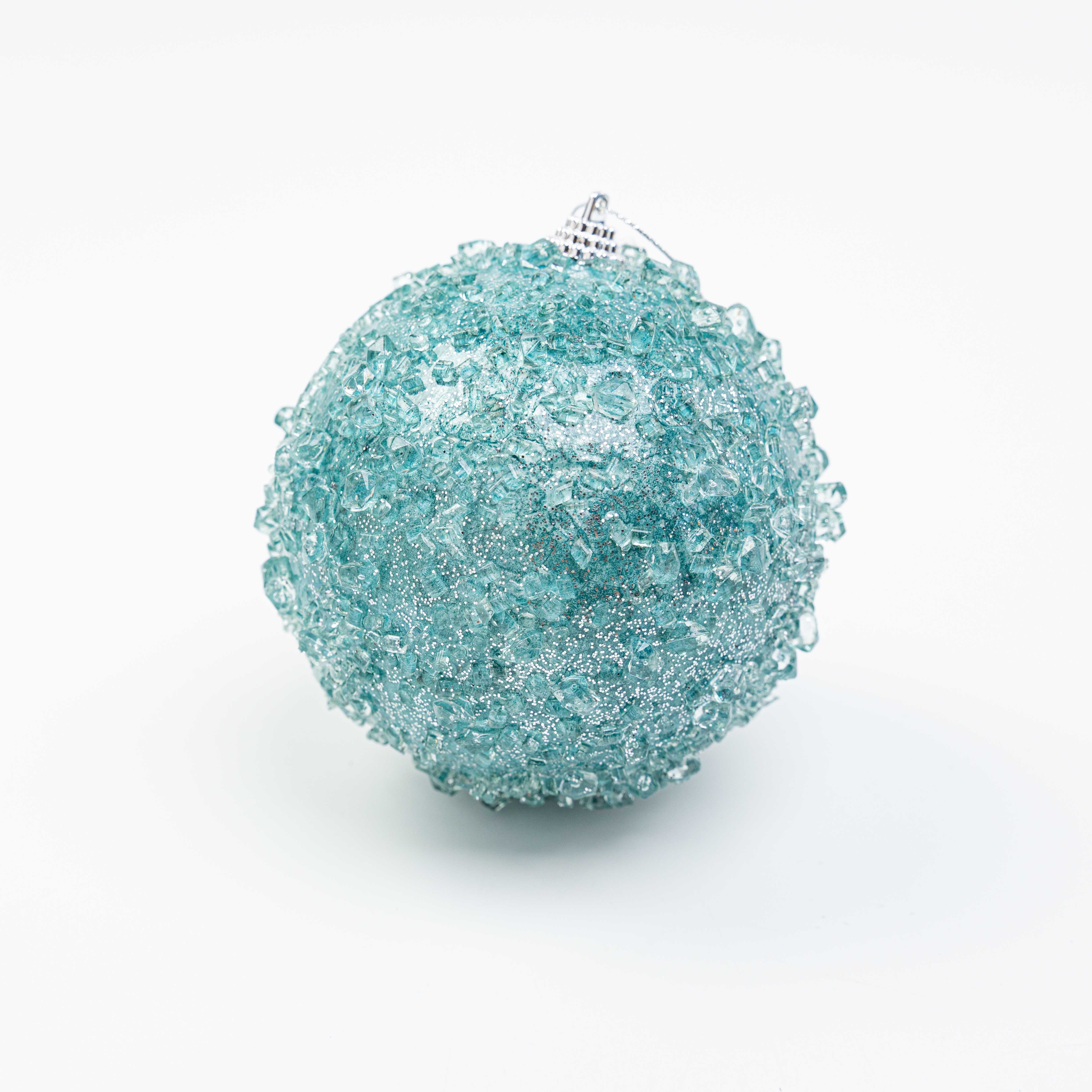 4" ICE BALL ORNAMENT