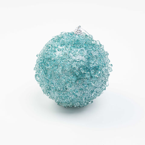 4" ICE BALL ORNAMENT