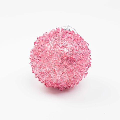 4" ICE BALL ORNAMENT