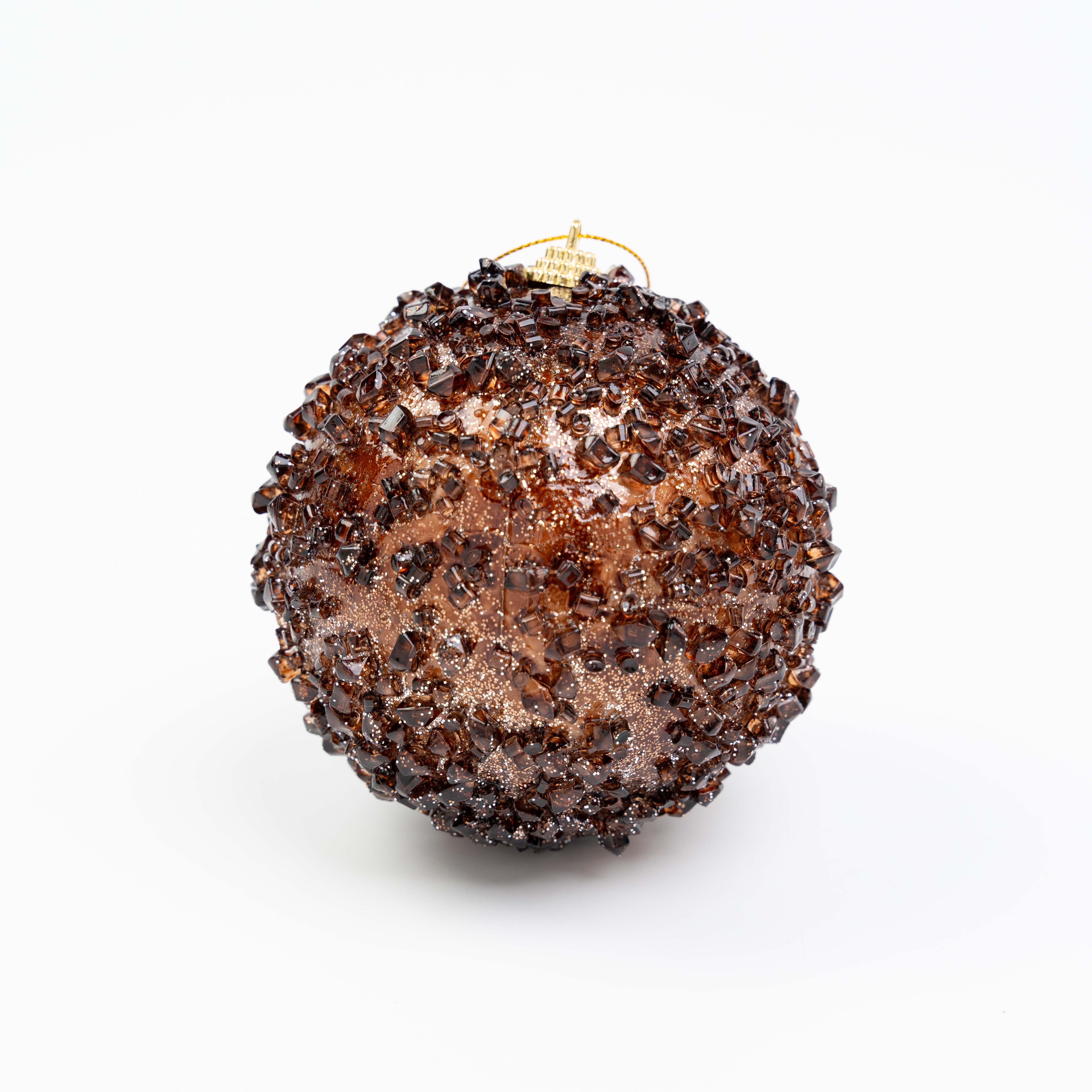 4" ICE BALL ORNAMENT