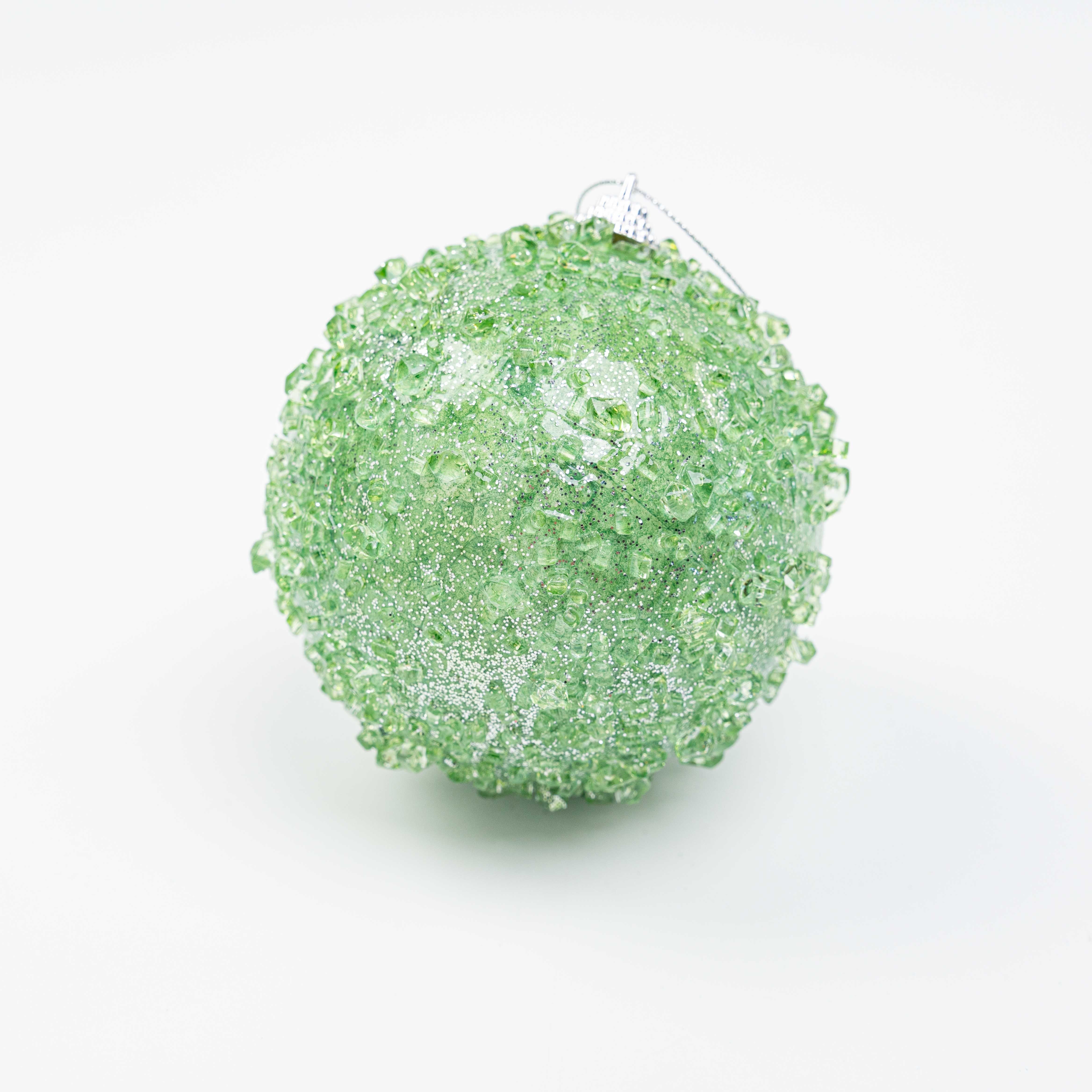 4" ICE BALL ORNAMENT