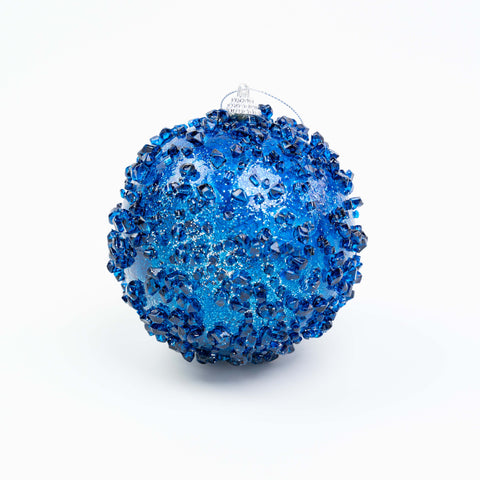 4" ICE BALL ORNAMENT