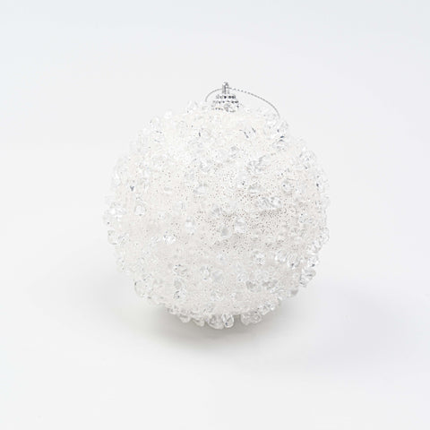 4" ICE BALL ORNAMENT