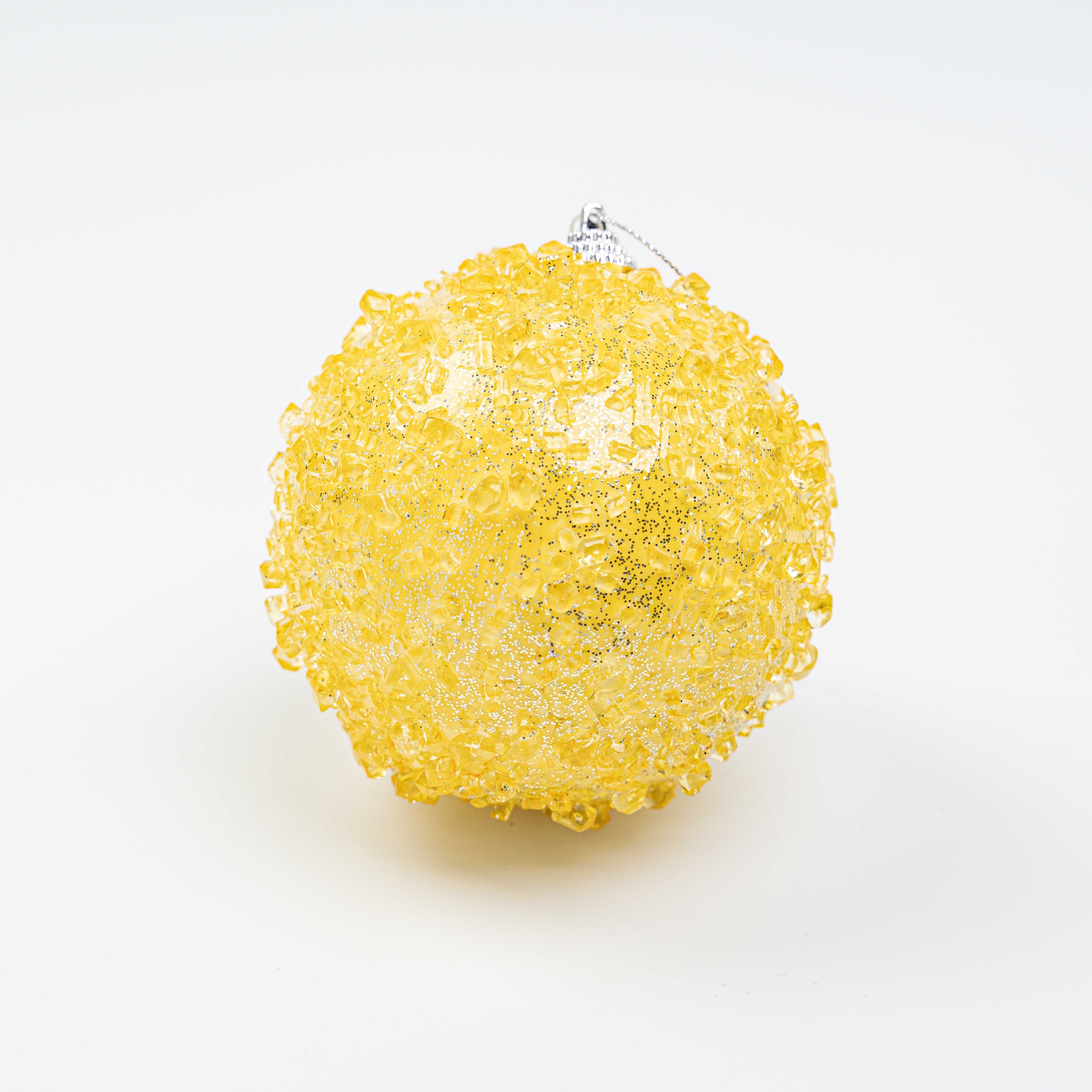 4" ICE BALL ORNAMENT