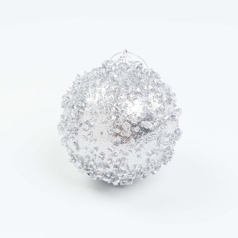 4" ICE BALL ORNAMENT