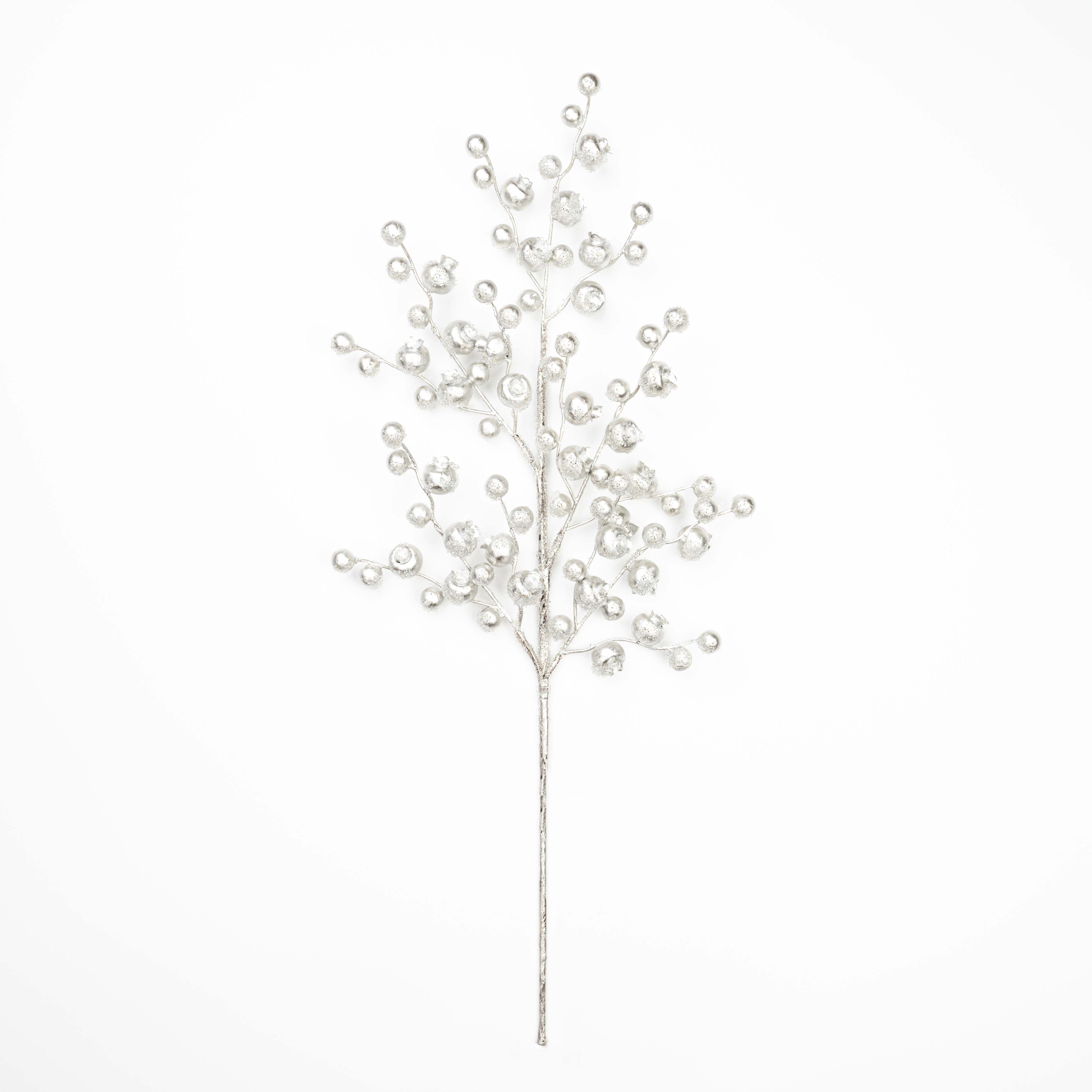 26" BEADED BERRY SPRAY