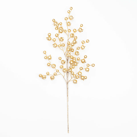 26" BEADED BERRY SPRAY