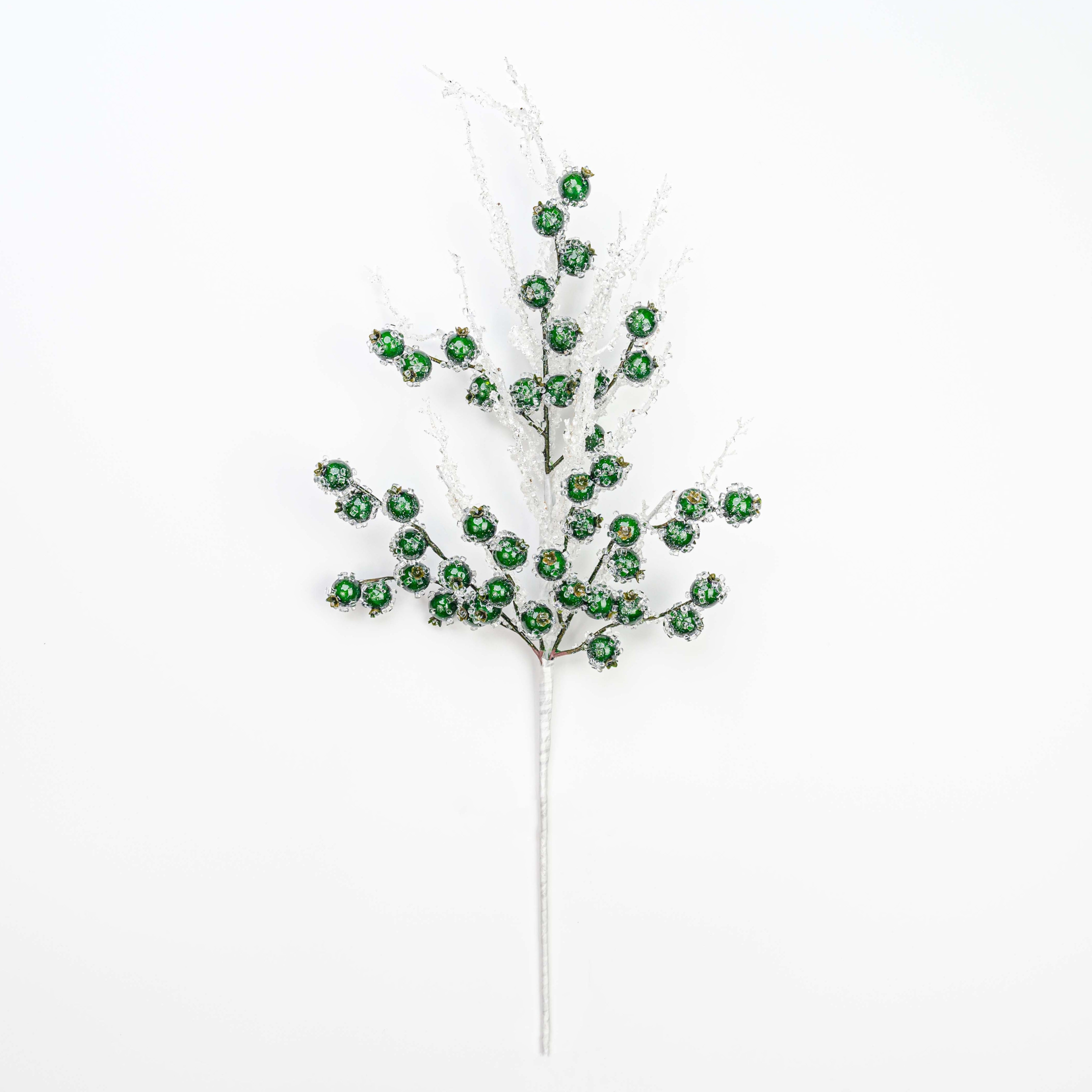 23" ICE BERRY TWIG SPRAY