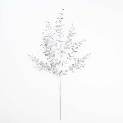 28" METALLIC BOXWOOD SPRAY