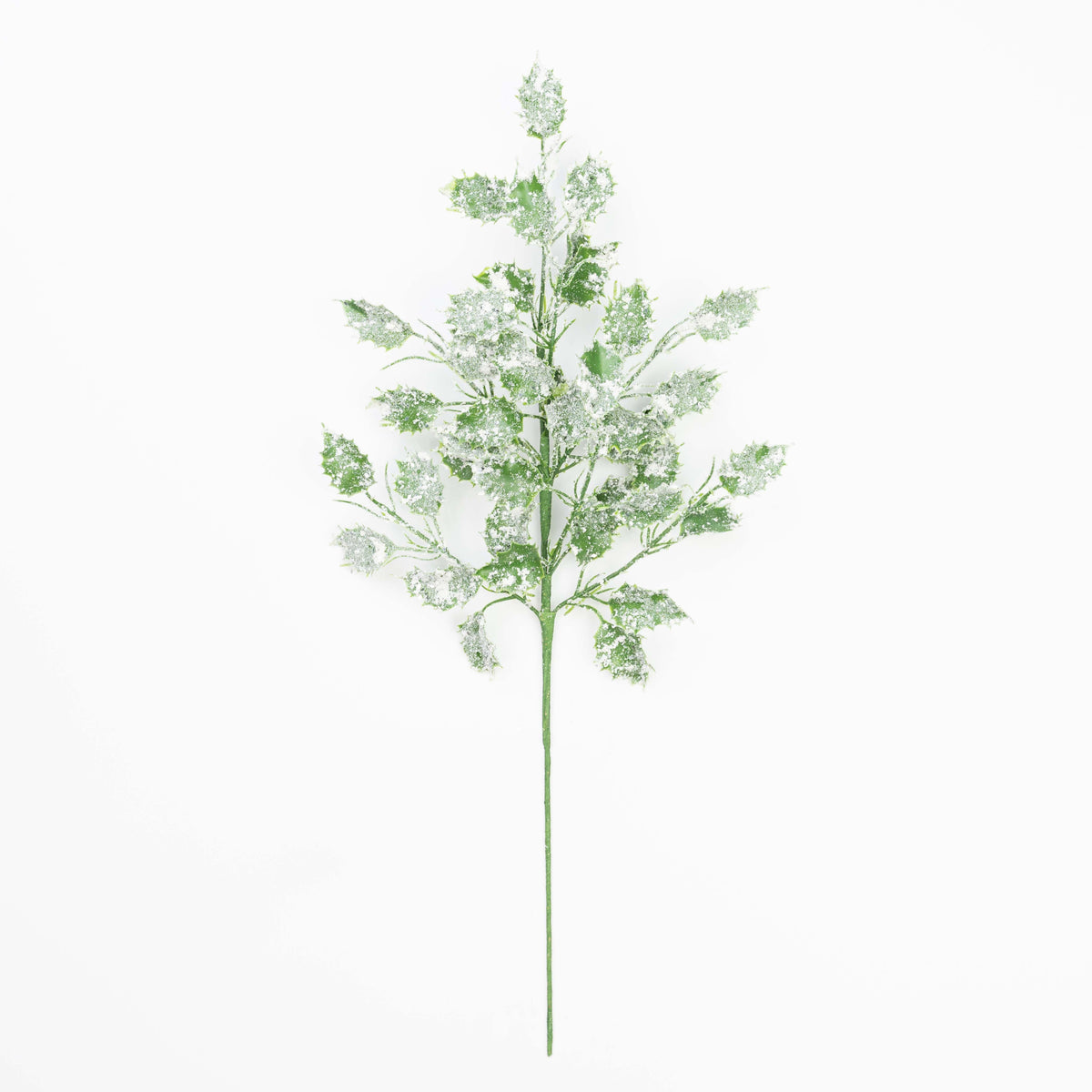 22" SNOW HOLLY SPRAY