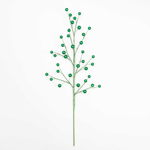 23" GLITTER BERRY SPRAY