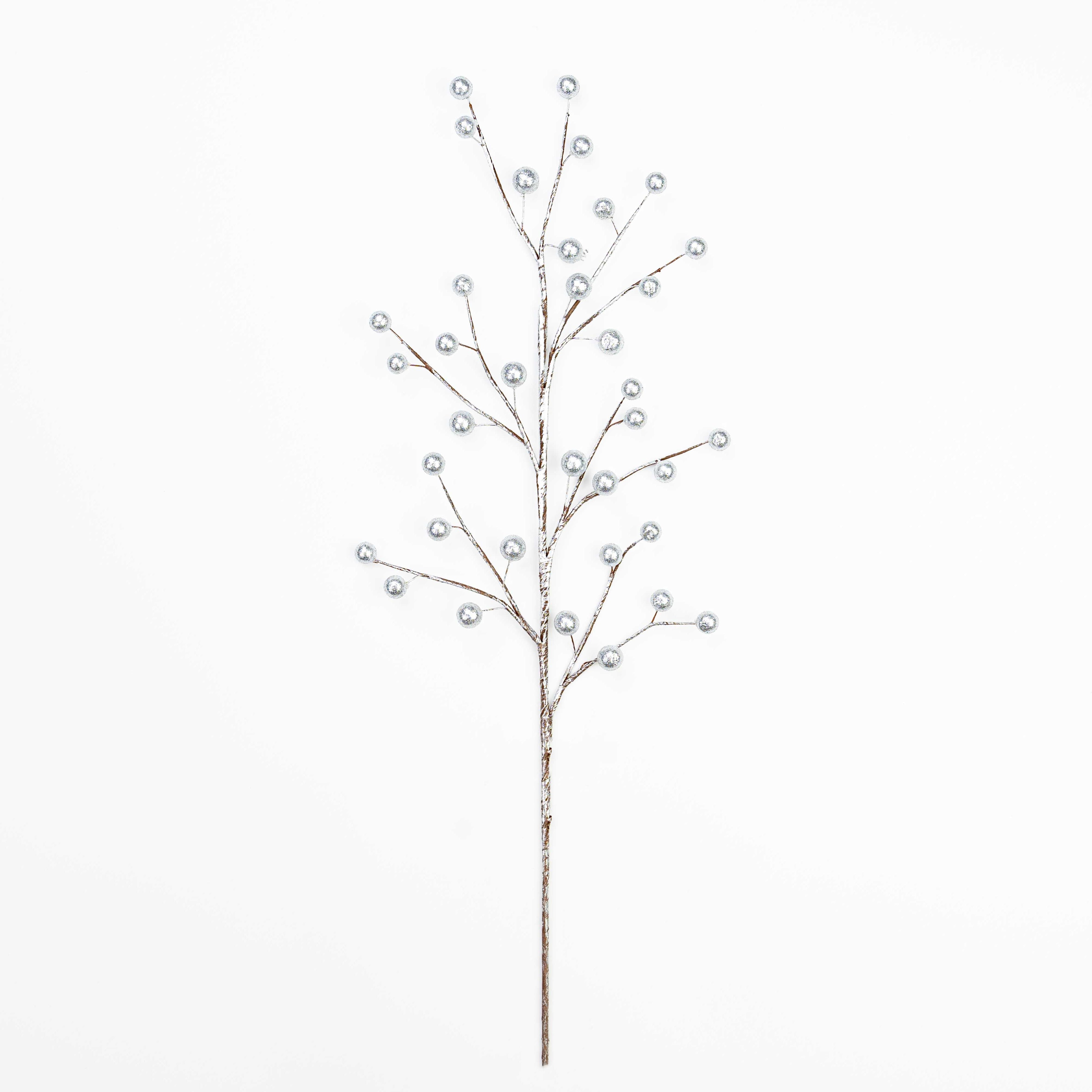 23" GLITTER BERRY SPRAY