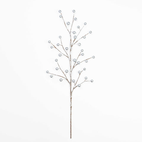 23" GLITTER BERRY SPRAY