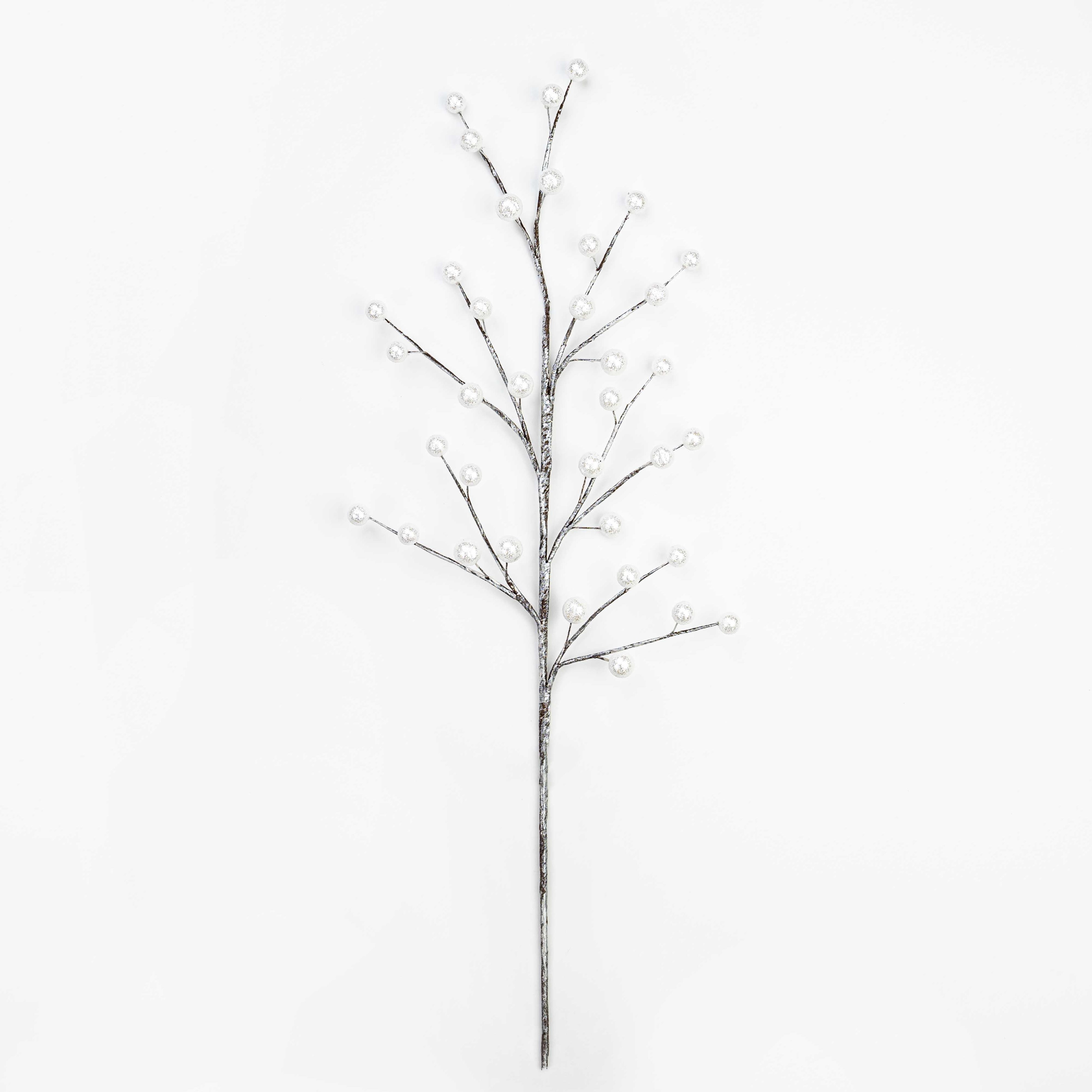 23" GLITTER BERRY SPRAY