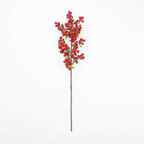 28" BERRY LEAF SPRAY