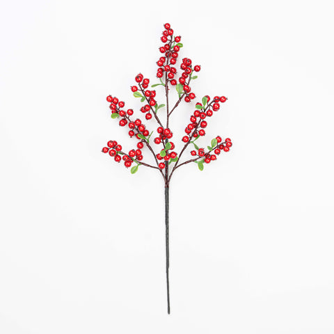 21" BERRY LEAF SPRAY
