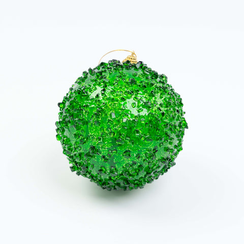 5" ICE BALL ORNAMENT