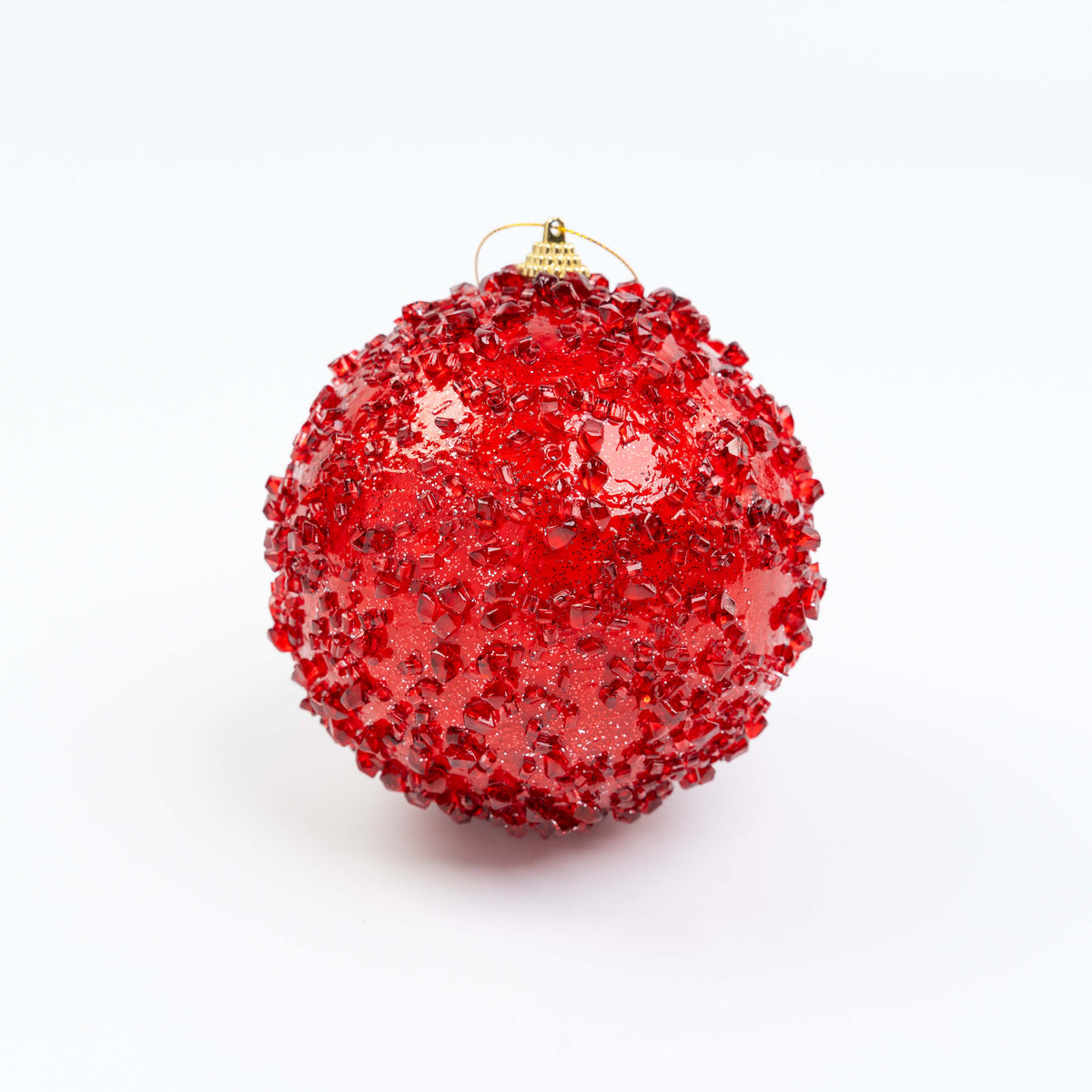 5" ICE BALL ORNAMENT