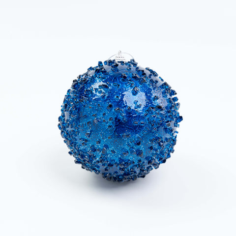 5" ICE BALL ORNAMENT