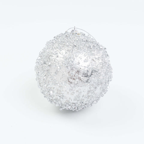 5" ICE BALL ORNAMENT