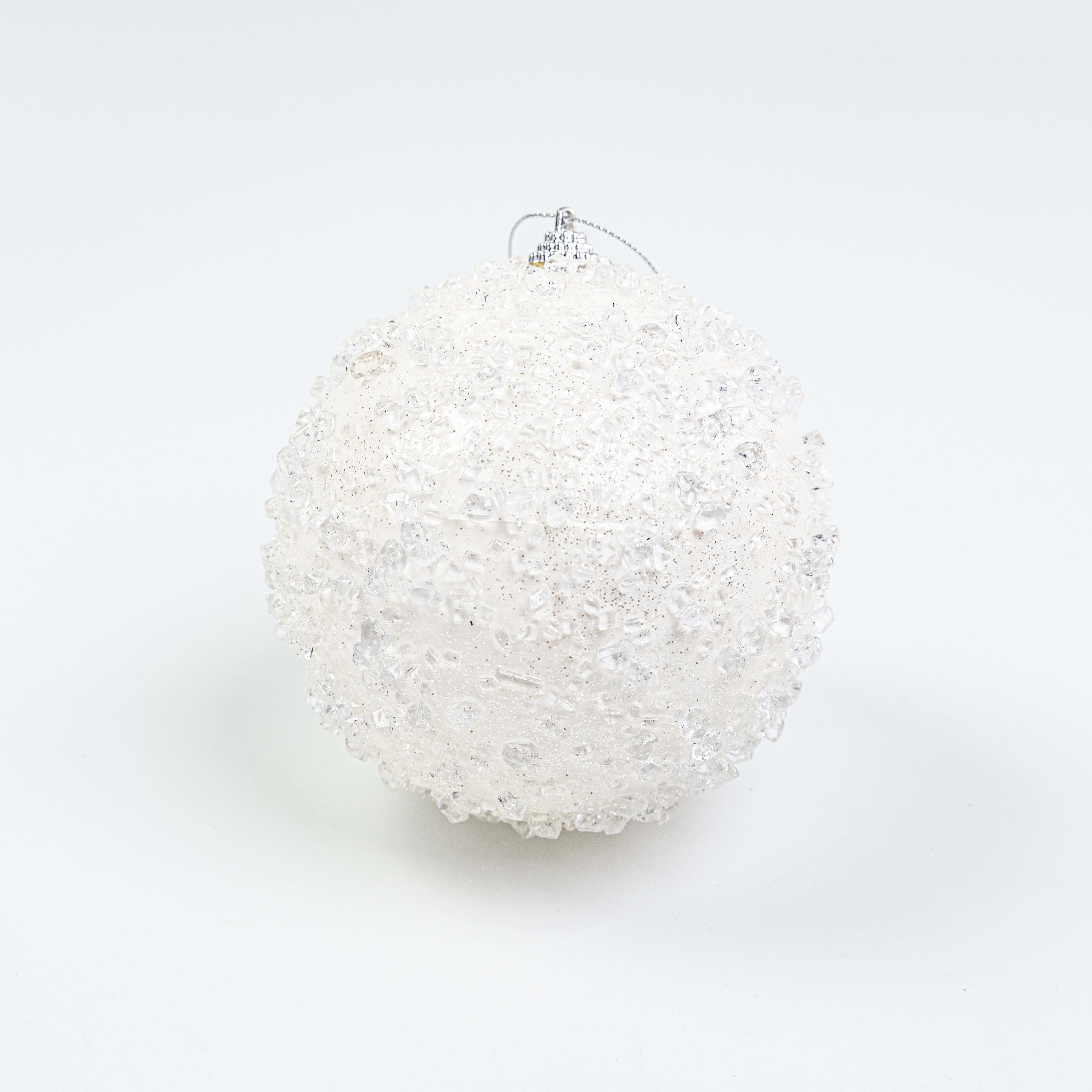 5" ICE BALL ORNAMENT