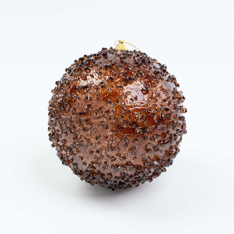 6" ICE BALL ORNAMENT