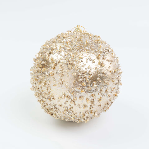 6" ICE BALL ORNAMENT