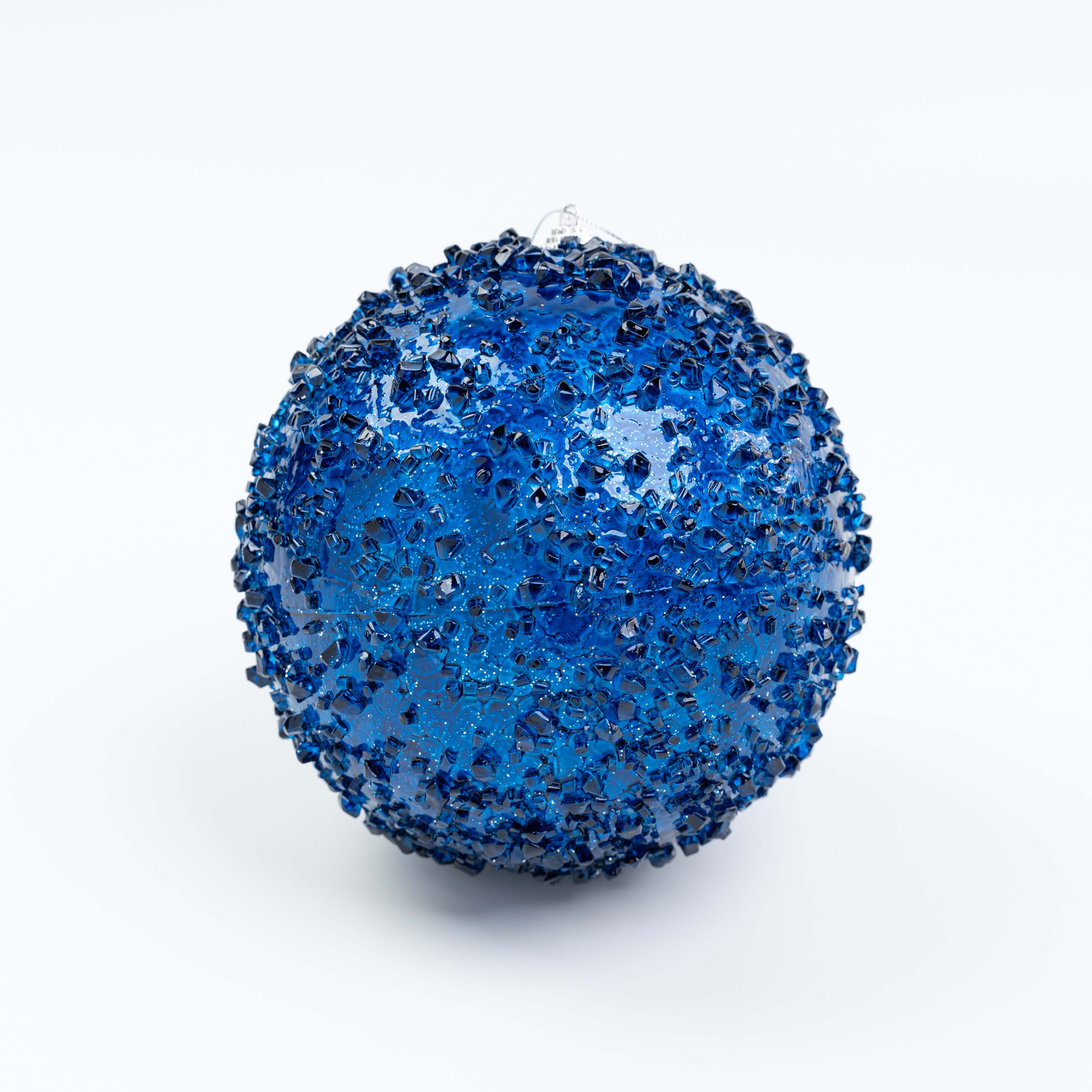 6" ICE BALL ORNAMENT