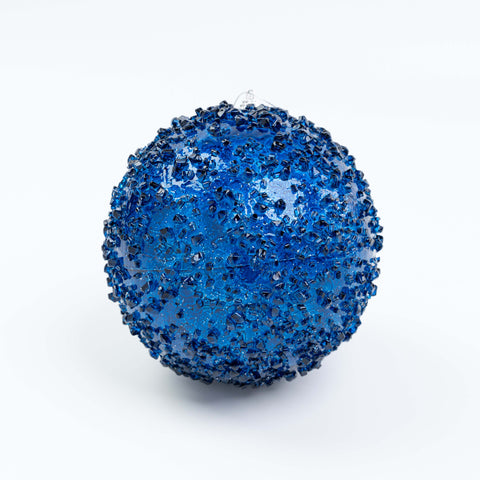 6" ICE BALL ORNAMENT