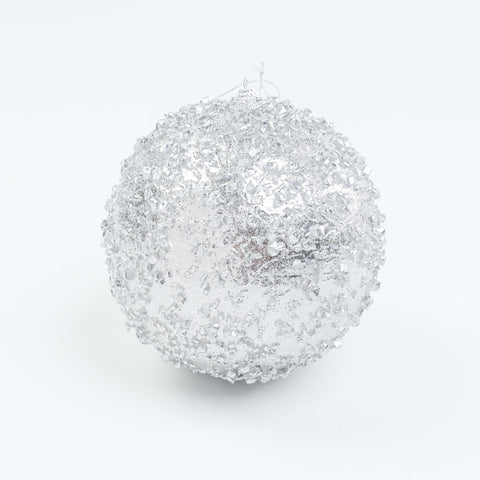 6" ICE BALL ORNAMENT