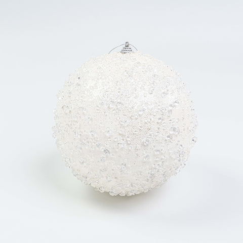 6" ICE BALL ORNAMENT