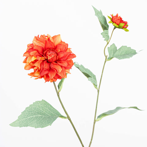 26" DAHLIA SPRAY X 2