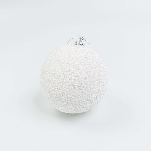 5" GLITTER BALL ORNAMENT