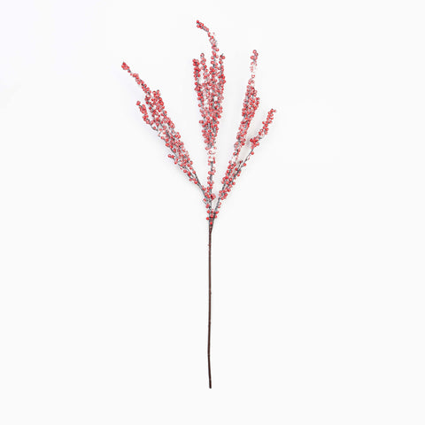 40" SNOW SPIKE BERRY SPRAY