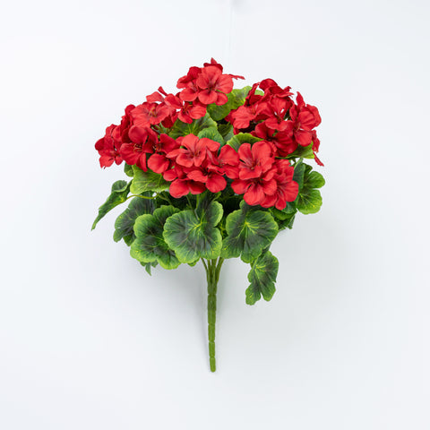 16" GERANIUM BUSH X 9