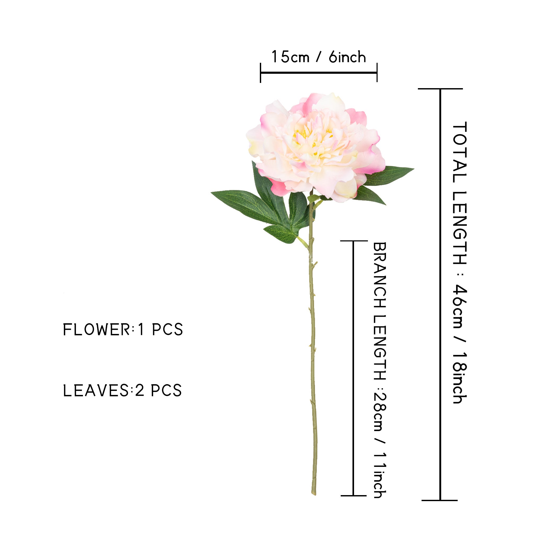 18" PEONY PICK