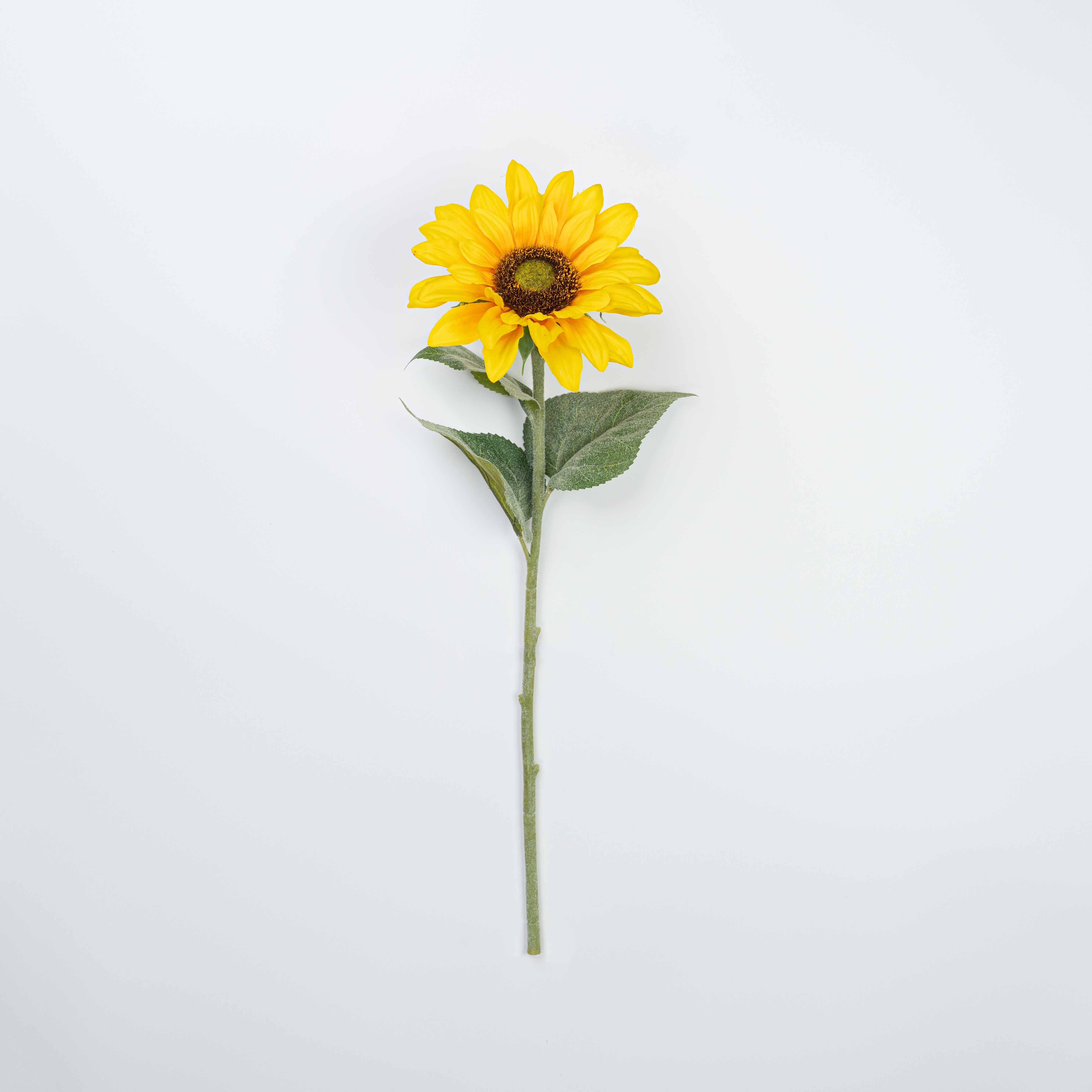 25" REAL TOUCH SUNFLOWER STEM